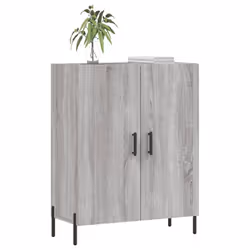 vidaXL Sideboard Storage Side Cabinet Cupboard Grey Sonoma Engineered Wood