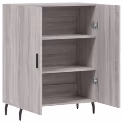 vidaXL Sideboard Storage Side Cabinet Cupboard Grey Sonoma Engineered Wood - Additional view 4