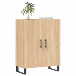 vidaXL Sideboard Storage Side Cabinet Cupboard Sonoma Oak Engineered Wood