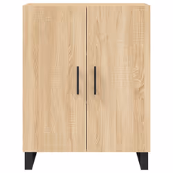 vidaXL Sideboard Storage Side Cabinet Cupboard Sonoma Oak Engineered Wood - Additional view 4