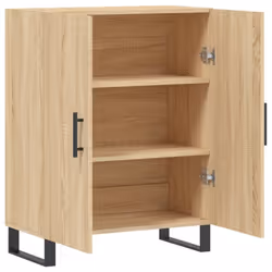 vidaXL Sideboard Storage Side Cabinet Cupboard Sonoma Oak Engineered Wood - Additional view 5