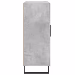 vidaXL Sideboard Storage Side Cabinet Cupboard Concrete Grey Engineered Wood - Additional view 6