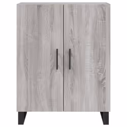 vidaXL Sideboard Storage Side Cabinet Cupboard Grey Sonoma Engineered Wood - Additional view 4