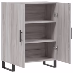 vidaXL Sideboard Storage Side Cabinet Cupboard Grey Sonoma Engineered Wood - Additional view 5
