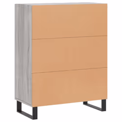 vidaXL Sideboard Storage Side Cabinet Cupboard Grey Sonoma Engineered Wood - Additional view 7