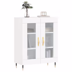 vidaXL Sideboard Storage Cabinet Cupboard Side Cabinet White Engineered Wood