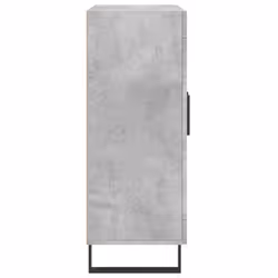 vidaXL Sideboard Storage Side Cabinet Cupboard Concrete Grey Engineered Wood - Additional view 6