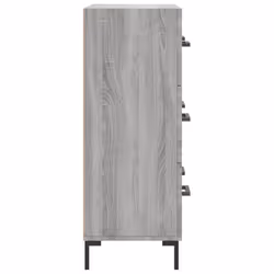 vidaXL Sideboard Storage Side Cabinet Cupboard Grey Sonoma Engineered Wood - Additional view 6
