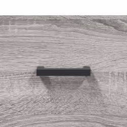 vidaXL Sideboard Storage Side Cabinet Cupboard Grey Sonoma Engineered Wood - Additional view 8