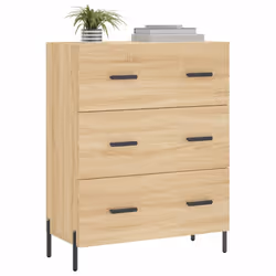 vidaXL Sideboard Storage Side Cabinet Cupboard Sonoma Oak Engineered Wood