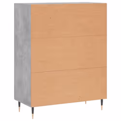 vidaXL Sideboard Storage Side Cabinet Cupboard Concrete Grey Engineered Wood - Additional view 7