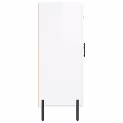 vidaXL Sideboard Storage Cabinet Side Cabinet Cupboard White Engineered Wood - high gloss white - Additional view 6