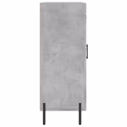vidaXL Sideboard Storage Cabinet Side Cabinet Cupboard White Engineered Wood - concrete grey - Additional view 6