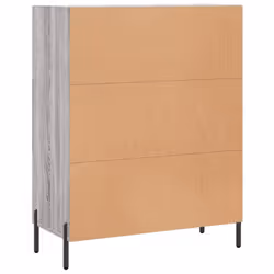 vidaXL Sideboard Storage Cabinet Side Cabinet Cupboard White Engineered Wood - grey sonoma - Additional view 7