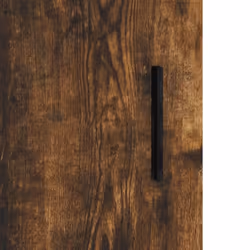 vidaXL Sideboard Storage Cabinet Side Cabinet Cupboard White Engineered Wood - smoked oak - Additional view 10