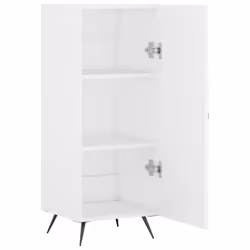 vidaXL Sideboard Storage Cabinet Side Cabinet Cupboard White Engineered Wood - white - Additional view 4