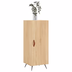 vidaXL Sideboard Storage Cabinet Side Cabinet Cupboard White Engineered Wood - sonoma oak - Additional view 2