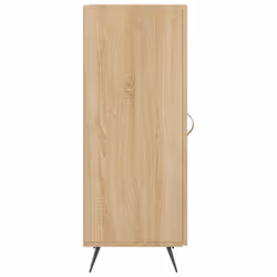 vidaXL Sideboard Storage Cabinet Side Cabinet Cupboard White Engineered Wood - sonoma oak - Additional view 6