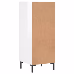 vidaXL Sideboard Storage Cabinet Side Cabinet Cupboard White Engineered Wood - high gloss white - Additional view 7