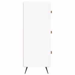 vidaXL Sideboard Storage Cabinet Cupboard Side Cabinet White Engineered Wood - Additional view 6