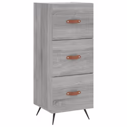 vidaXL Sideboard Storage Side Cabinet Cupboard Grey Sonoma Engineered Wood
