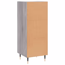 vidaXL Sideboard Storage Cabinet Cupboard Side Cabinet White Engineered Wood - grey sonoma - Additional view 7