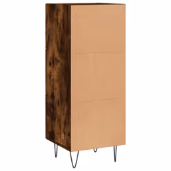 vidaXL Sideboard Storage Side Cabinet Cupboard Smoked Oak Engineered Wood - Additional view 7