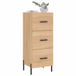 vidaXL Sideboard Storage Side Cabinet Cupboard Sonoma Oak Engineered Wood