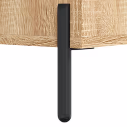 vidaXL Sideboard Storage Side Cabinet Cupboard Sonoma Oak Engineered Wood - Additional view 9