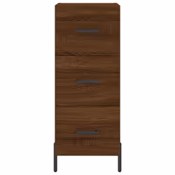 vidaXL Sideboard Hall Storage Side Cabinet Cupboard Brown Oak Engineered Wood - Additional view 5