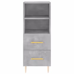 vidaXL Sideboard Storage Cabinet Side Cabinet Concrete Grey Engineered Wood - Additional view 5