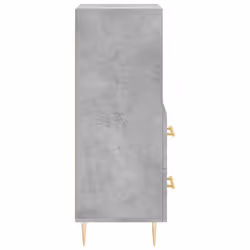 vidaXL Sideboard Storage Cabinet Side Cabinet Concrete Grey Engineered Wood - Additional view 6
