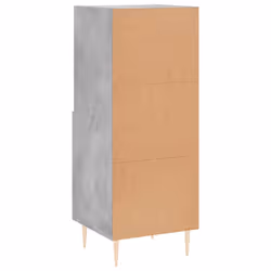 vidaXL Sideboard Storage Cabinet Side Cabinet Concrete Grey Engineered Wood - Additional view 7