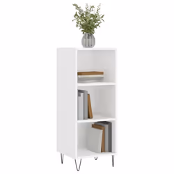 vidaXL Sideboard Cabinet Storage Cabinet Side Cabinet Cupboard Engineered Wood - high gloss white - Additional view 2