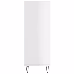 vidaXL Sideboard Cabinet Storage Cabinet Side Cabinet Cupboard Engineered Wood - high gloss white - Additional view 4