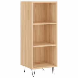 vidaXL Sideboard Cabinet Storage Cabinet Side Cabinet Cupboard Engineered Wood - sonoma oak