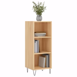 vidaXL Sideboard Cabinet Storage Cabinet Side Cabinet Cupboard Engineered Wood - sonoma oak
