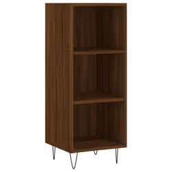 vidaXL Sideboard Cabinet Storage Cabinet Side Cabinet Cupboard Engineered Wood - brown oak