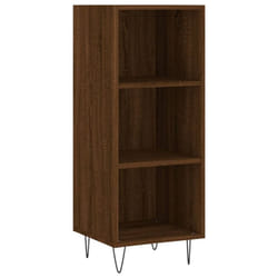 vidaXL Sideboard Cabinet Storage Cabinet Side Cabinet Cupboard Engineered Wood - brown oak
