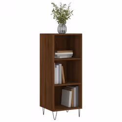 vidaXL Sideboard Cabinet Storage Cabinet Side Cabinet Cupboard Engineered Wood - brown oak