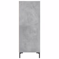 vidaXL Sideboard Highboard Cupboard Side Cabinet Sonoma Oak Engineered Wood - concrete grey - Additional view 4
