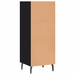vidaXL Sideboard Highboard Cupboard Side Cabinet Grey Sonoma Engineered Wood - black - Additional view 5