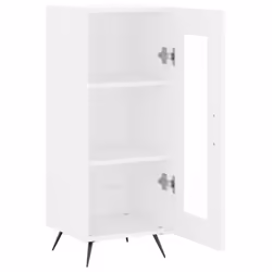 vidaXL Sideboard Storage Cabinet Cupboard Side Cabinet White Engineered Wood - Additional view 5