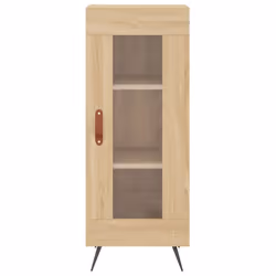 vidaXL Sideboard Storage Cabinet Cupboard Side Cabinet White Engineered Wood - sonoma oak - Additional view 4