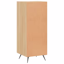 vidaXL Sideboard Storage Cabinet Cupboard Side Cabinet White Engineered Wood - sonoma oak - Additional view 7
