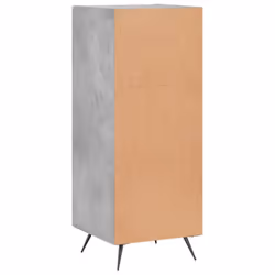 vidaXL Sideboard Storage Cabinet Cupboard Side Cabinet White Engineered Wood - concrete grey - Additional view 7