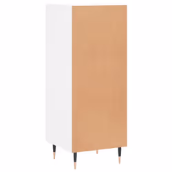 vidaXL Sideboard Storage Cabinet Cupboard Side Cabinet White Engineered Wood - white - Additional view 7