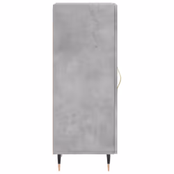 vidaXL Sideboard Storage Cabinet Cupboard Side Cabinet White Engineered Wood - concrete grey - Additional view 6