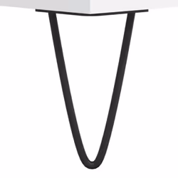 vidaXL Sideboard Storage Cabinet Cupboard Side Cabinet White Engineered Wood - white - Additional view 10