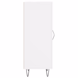 vidaXL Sideboard Storage Cabinet Cupboard Side Cabinet White Engineered Wood - white - Additional view 6